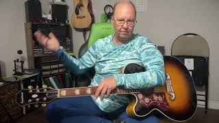 Video thumbnail for 2022 Epiphone J200 EC Studio Guitar Review by Kevys RC & Music