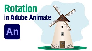 How to make Windmill Rotation in Adobe Animate (Free Project)