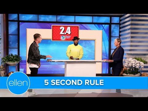 Ryan Tedder and Ellen Play ‘5 Second Rule’