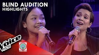 Coach Lea, sings “The Journey” with Carmelle | The Voice Kids Philippines 2019