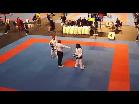 Amalia Koleva (BUL) v Kyriaki Paschalidou (GRE) -  Female -62kg Sparring Final