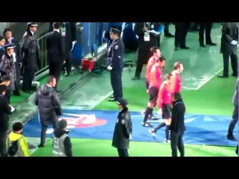 Corinthians x Chelsea - Yokohama - 16/12/2012 - Entrada em campo.