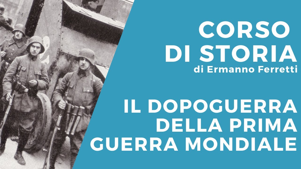 Il dopoguerra della Prima guerra mondiale