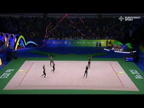 UKRAINE group 5 RIBBONS 23,55 - WCh Rio 2025