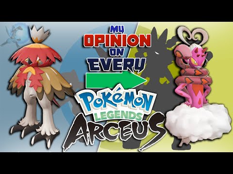 My Opinion on Every New Pokémon in Legends Arceus