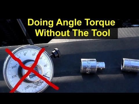 How to angle degree torque cheat without a special tool ...
