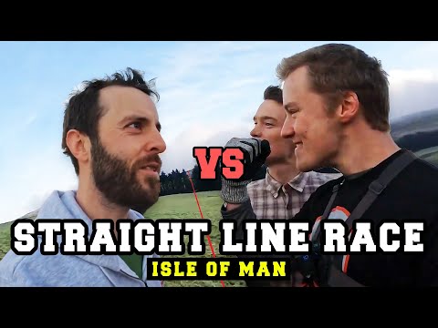 I raced my straight line rivals across the Isle of Man (and it was epic)