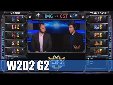 Imagine vs Coast | S5 NA CS Summer 2015 Week 2 Day 2 | IMG vs CST W2D2 NACS G2