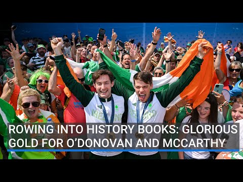 Rowing into history books: Glorious gold for O’Donovan and McCarthy