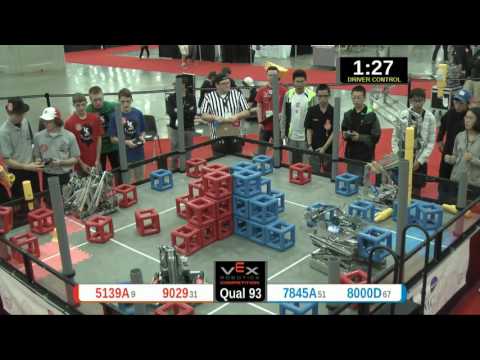 2015 VRC Sci Q93 - 5139A 9029 vs 7845A 8000D - 21 to 51 - VEX Worlds 2015 - Science Division