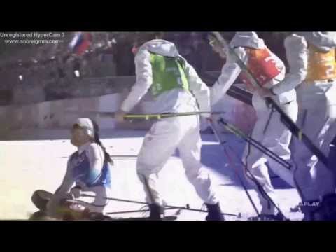 SOCHI 2014 - GULD 4X5KM DAMER STAFETT SAMMANDRAG