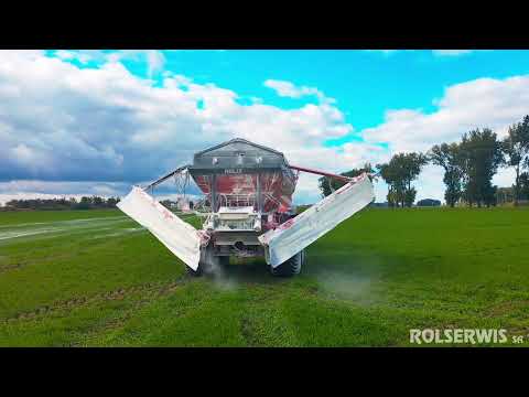 Rozsiewacz RCW Helix 130TD Unia do wysiewu nawozów pylistych