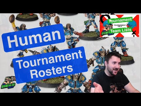 Human Tournament Rosters - Blood Bowl 2020 Tournament Talk (Bonehead Podcast)
