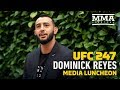 UFC 247: Dominick Reyes Media Lunch - MMA Fighting