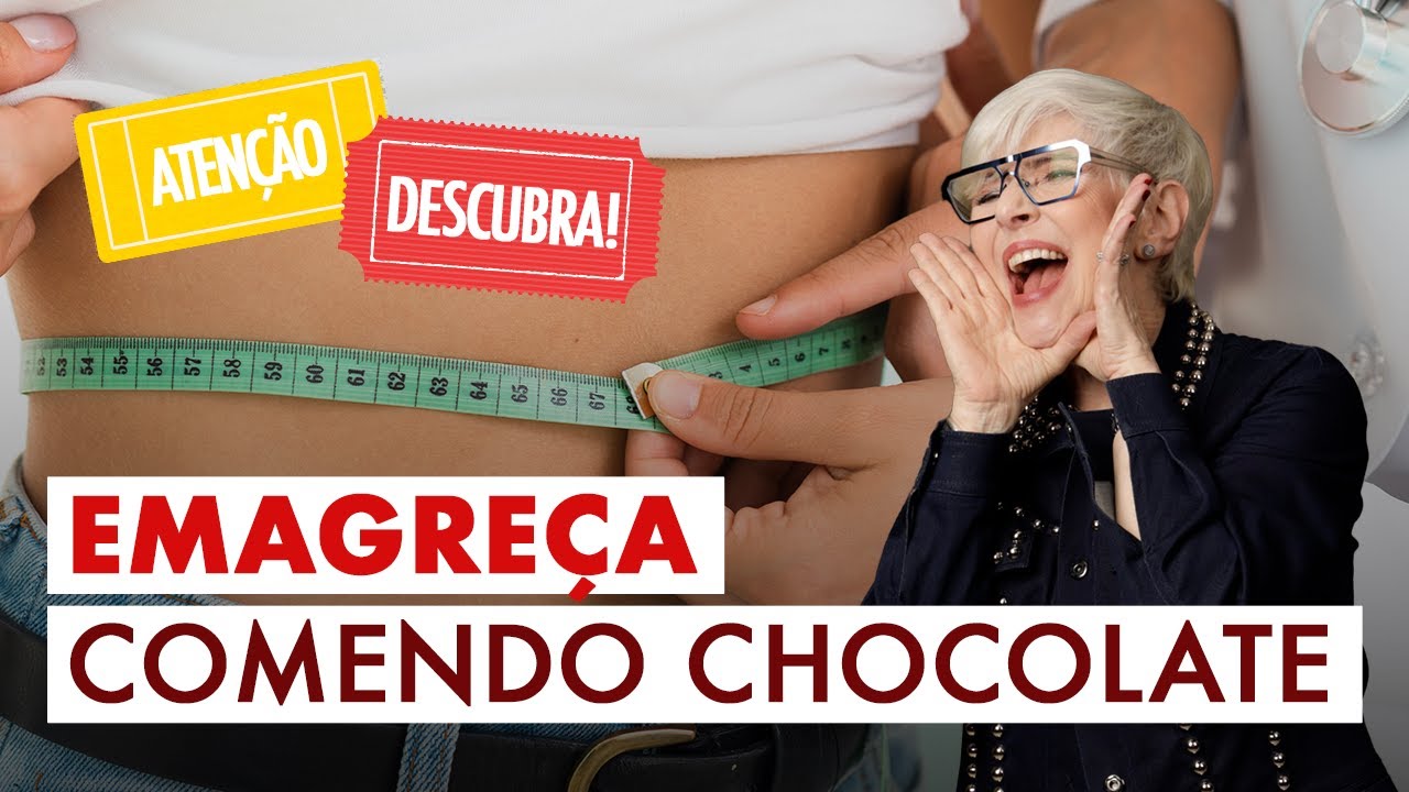 OS SEGREDOS do CHOCOLATE para EMAGRECER e DESINFLAMAR