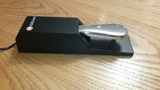 Video thumbnail for M AUDIO SP 2 Universal Sustain Pedal unboxing and review CANADA by CanadianLlama