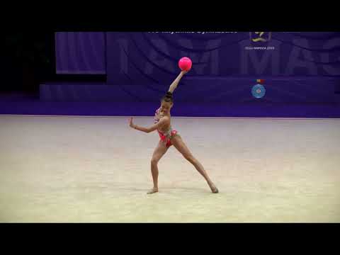 ROGOZHINA Anastasia (FIN) - 2023 Rhythmic Junior Worlds Qualifications BA Individual