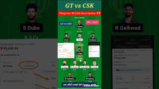 GT vs CSK Dream11 Team|GT vs CSK Dream11 Prediction|Ipl match#gtvscsk #shorts#ipl#ipl2023#cskvsgt