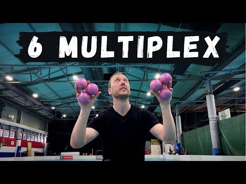 Easy 6 ball multiplex trick | Juggling Tutorial