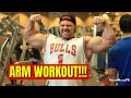 ARM WORKOUT/13 WEEKS OUT/ Christian Williams