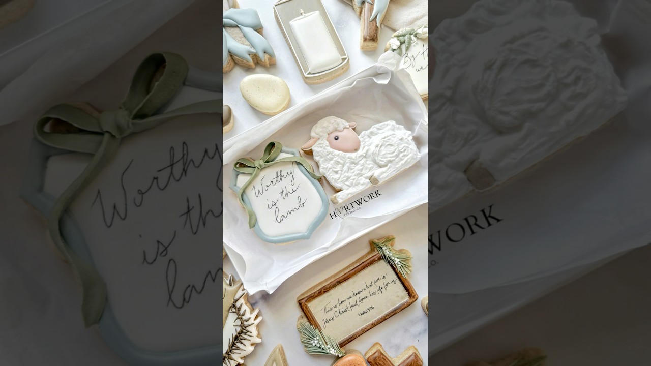 ✝️Easter cutters & STLs - link in bio #cookiedecorating #cookies #cookievideos #royalicing #easter