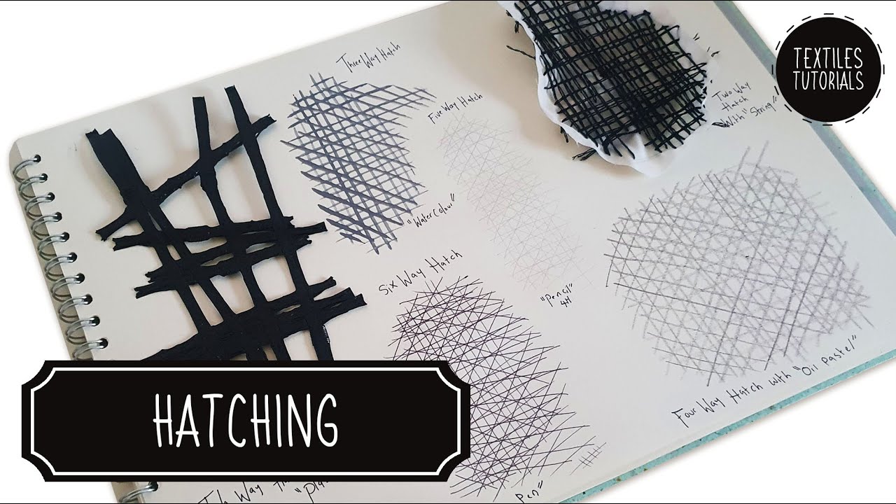 Sketchbook Ideas - Hatching - Mark Making