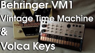 Video thumbnail for Behringer VM1 Vintage Time Machine & Volca Keys by Philip+
