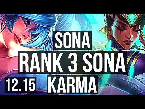SONA & Twitch vs KARMA & Aphelios (SUP) | Rank 3 Sona, 2/2/20, 1200+ games | EUW Challenger | 12.15