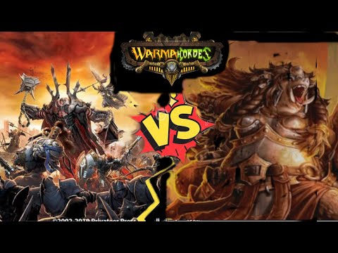 Warmachine/Hordes Vassal Tournament Round 3 - Omodamos vs Helga1