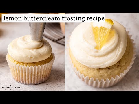 Lemon Buttercream Frosting Recipe