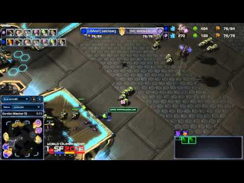 IeSF 2013 World Championship Bucharest (SC2) - Ro4 - MaddeLisk vs Kaitlyn