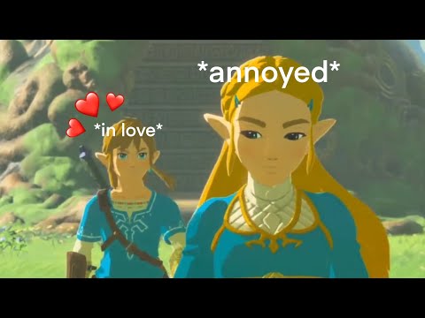Link & Zelda making me believe in love for 14 minutes 💕 (Breath of The Wild)