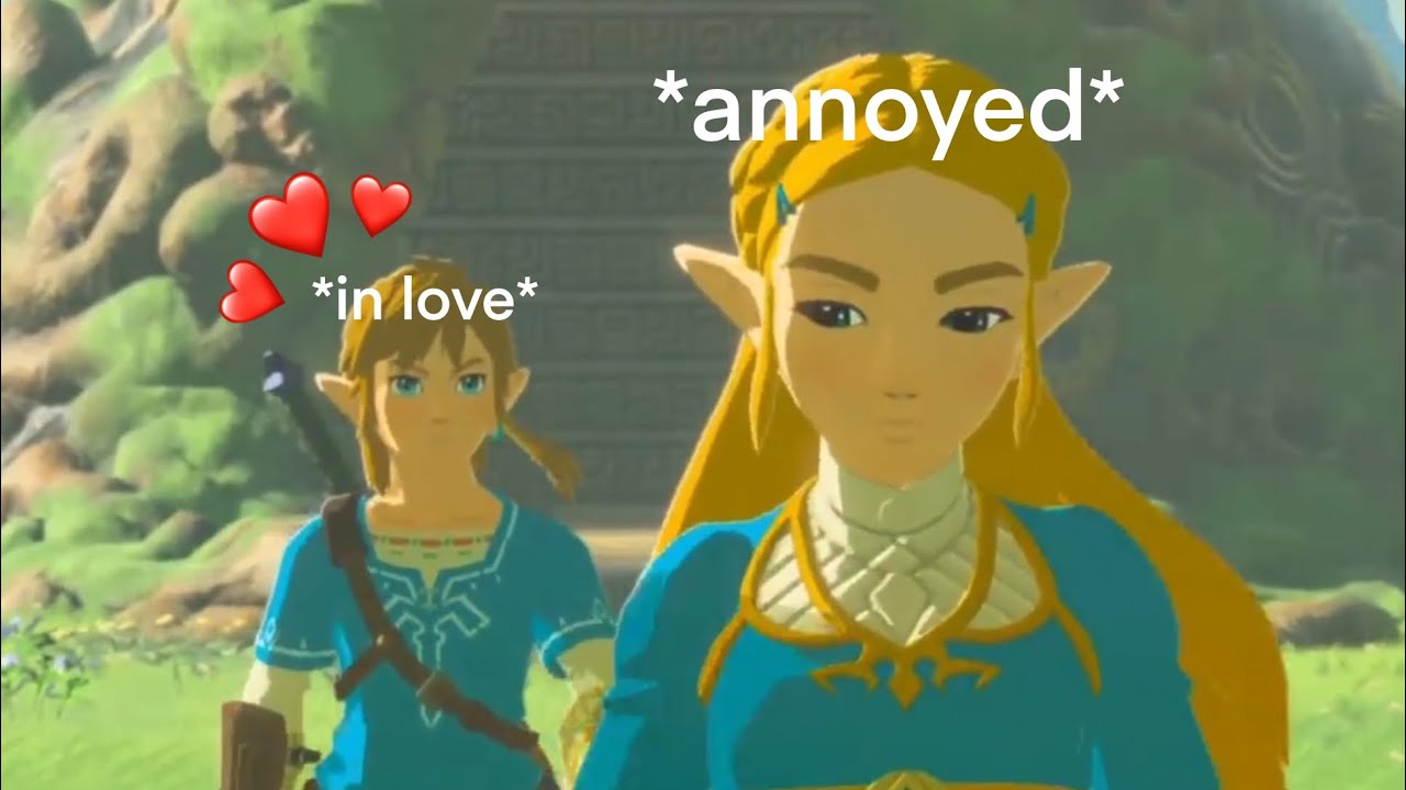 Link & Zelda making me believe in love for 14 minutes 💕 (Breath of The Wild)