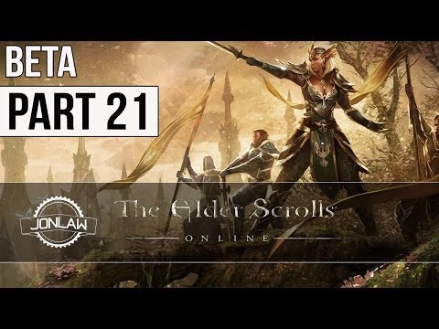 The Elder Scrolls Online Beta Gameplay Walkthrough - Part 21 SHALK CHITIN - Let's Play & Commentary