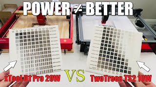 White Tile Engraving - WATCH THIS! Before You Buy A Laser Engraver - Laser Comparison
