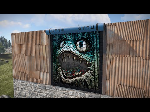 Rust Lizard Steam Community :: Video :: Lizard Art Garage Door Rust