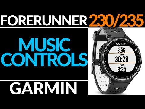 Garmin Forerunner 230 / 235 Music Control Tutorial