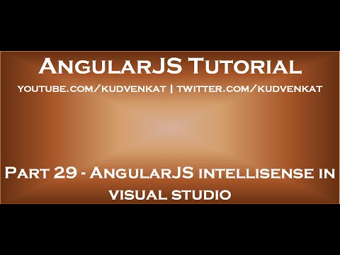 AngularJS intellisense in visual studio