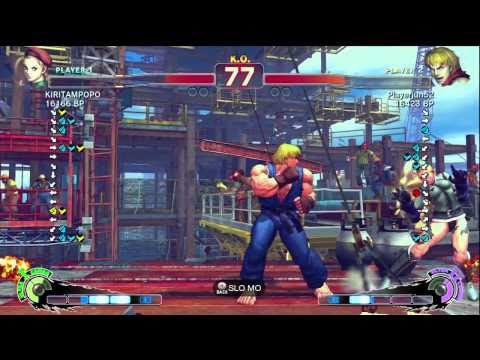 Playerjun52 [Ken] vs KIRITAMPOPO [Cammy] SSF4 Japanese Online Ranked Matches - TRUE-HD