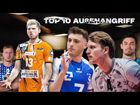 Die TOP 10 Außenangreifer der VOLLEYBALL BUNDESLIGA 22/23