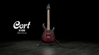 Video thumbnail for Cort X100, Black Burst | Gear4music demo by Gear4music Guitars