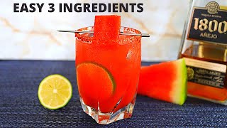Watermelon Margarita | Skinny Margarita Recipe