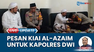KHR Ahmad Azaim Doakan Doakan Kapolres Situbondo, Beri Pesan Pertahankan Sinergi dengan Ulama