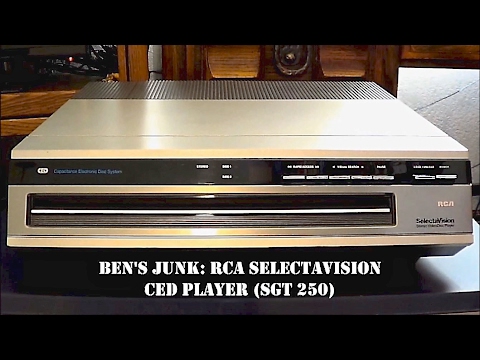 Oddity Archive: Episode 121.5 – Ben’s Junk: RCA Selectavision CED Player (SGT 250)