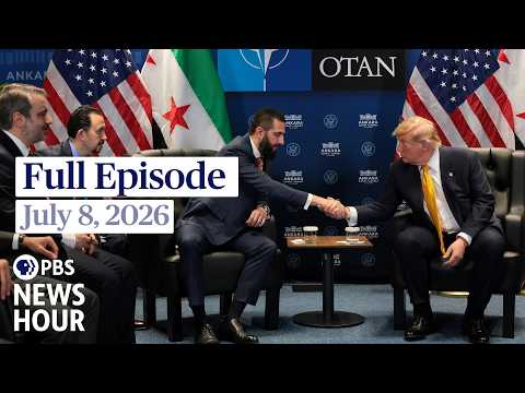 PBS News Hour full episode, July 8, 2026