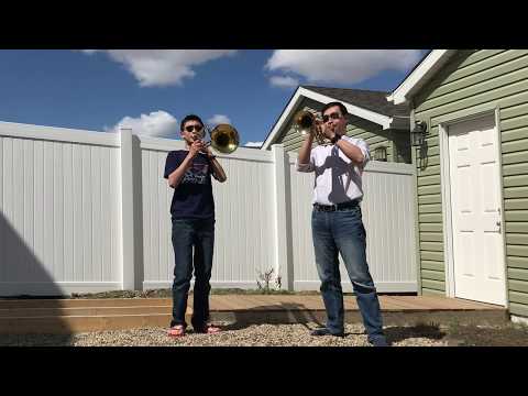 Star Wars - The Imperial March. Brass Duet (Flugelhorn/Trombone)