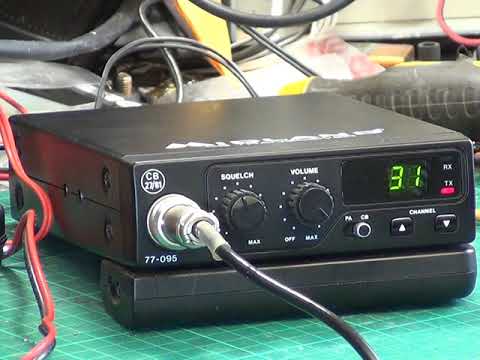 Midland 77-095 UK 27/81 CB radio (mobile) - On The Air Test