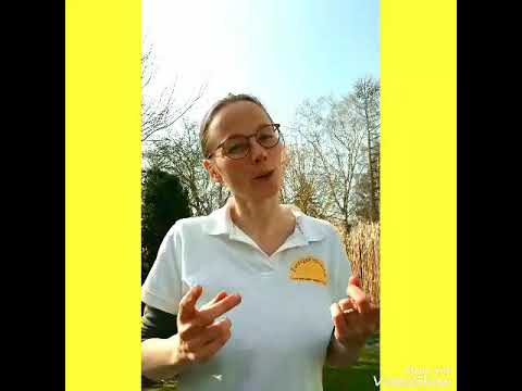 Zwergensprache Frühlingsgruß: Ich lieb den Frühling