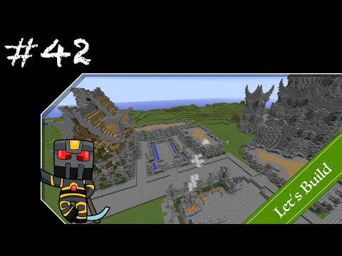 Minecraft Let's Build Timelapse - Week 42 - Cobble Court Foundation