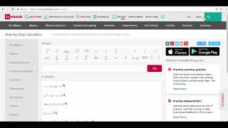 Symbolab: Searching for a Topic